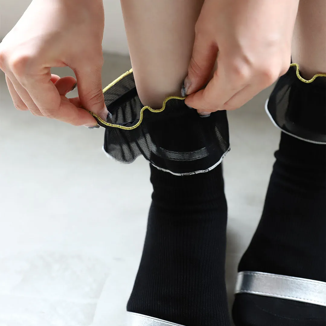 021190095 Tulle Ankle Band