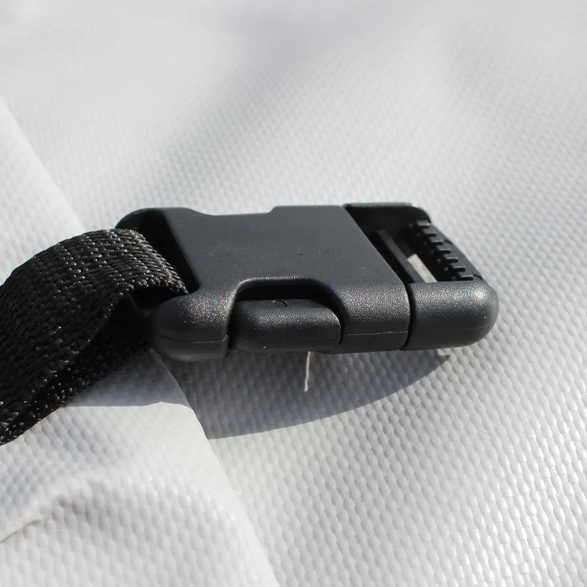 2000 Flat Boat Cover - PVC Grey