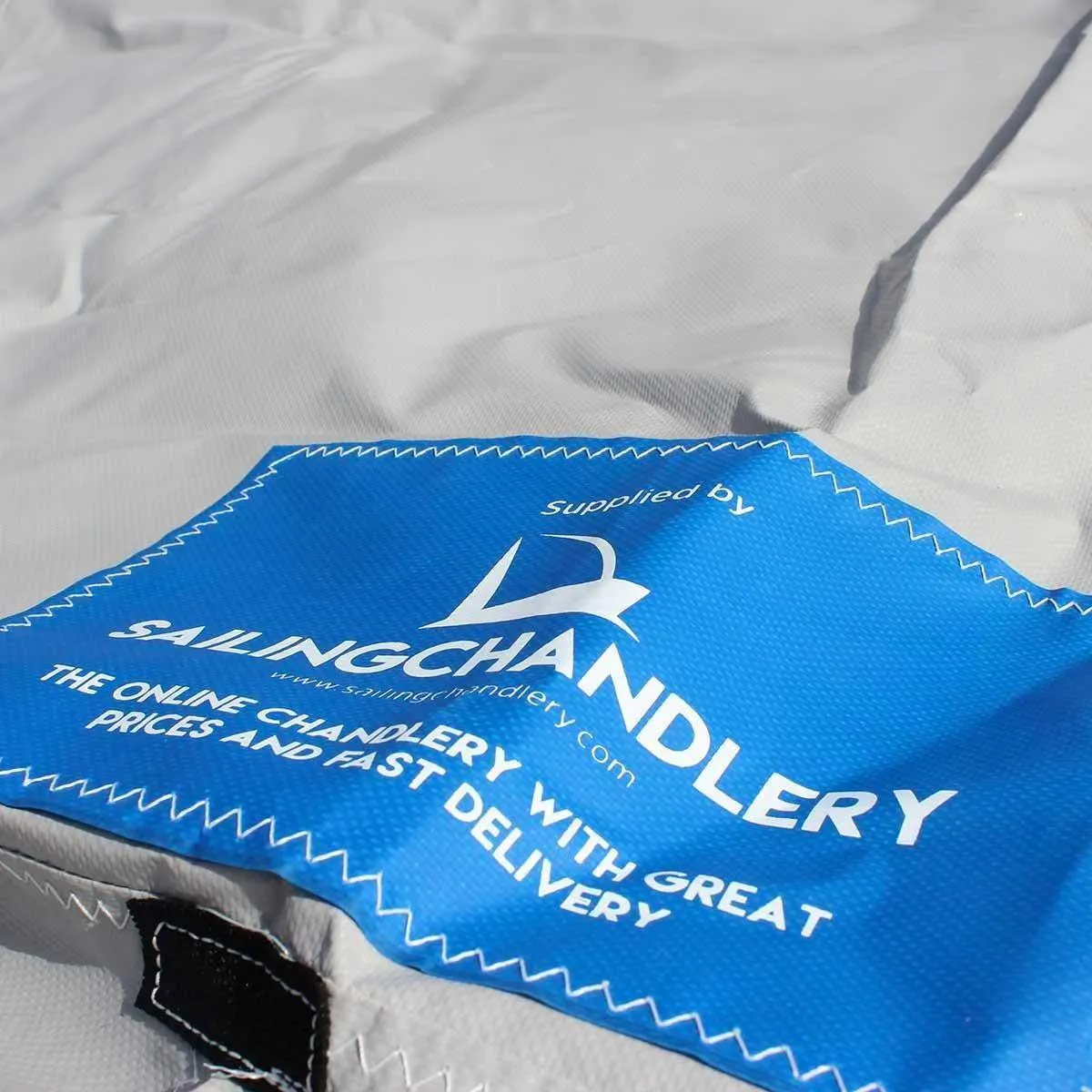 2000 Flat Boat Cover - PVC Grey