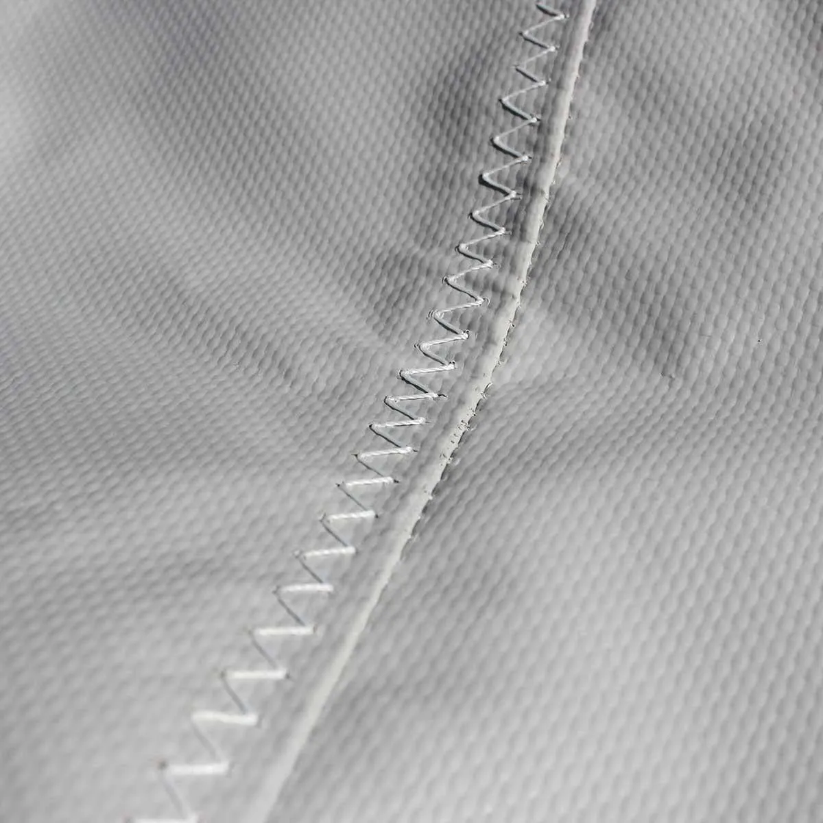 2000 Flat Boat Cover - PVC Grey