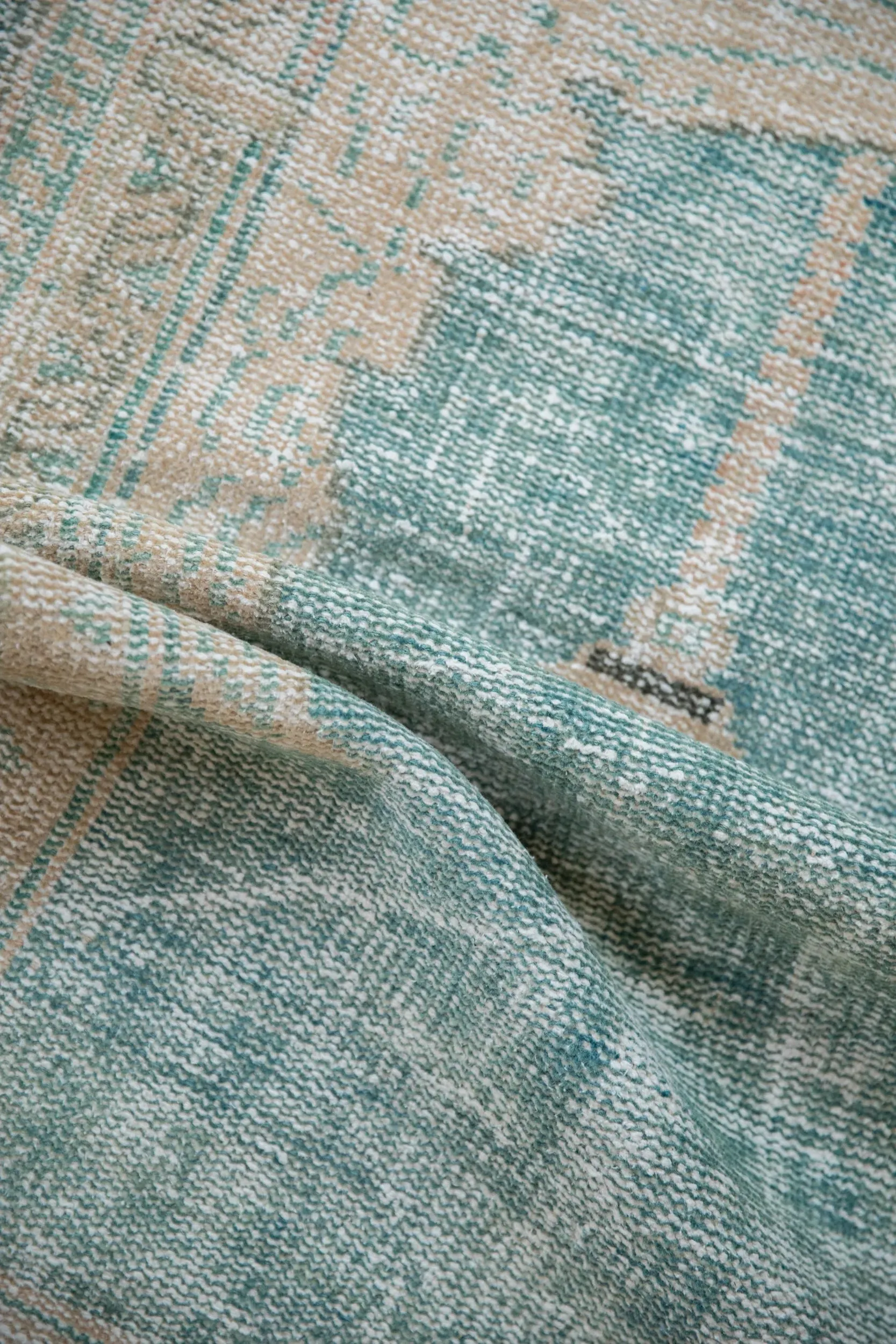 2.5x3.5 Vintage Distressed Oushak Rug