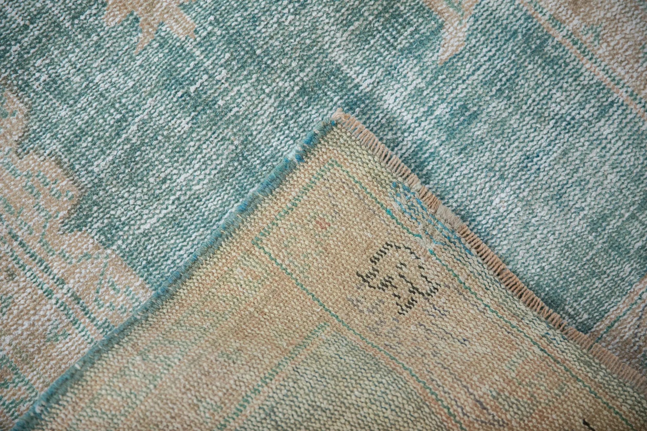2.5x3.5 Vintage Distressed Oushak Rug