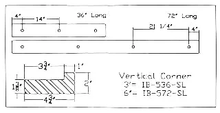 6 Ft Post Bumpers (Box of 12)