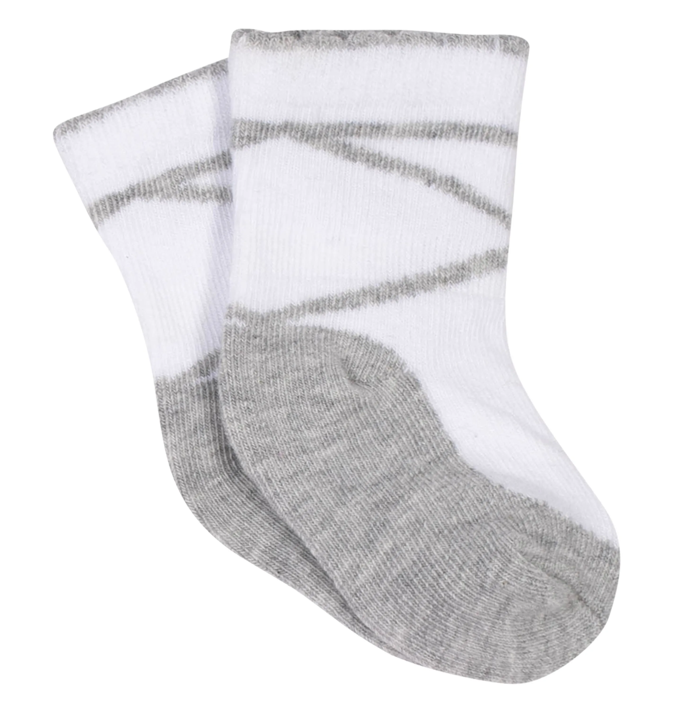 8-Pack Girls Ballet Slipper Wiggle-Proof™ Jersey Crew Socks