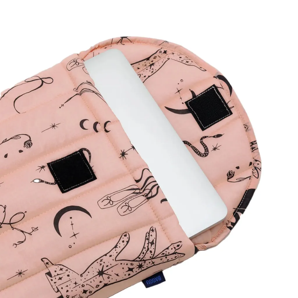 Baggu Puffy 13/14 inch Laptop Sleeve, Ballet Icons