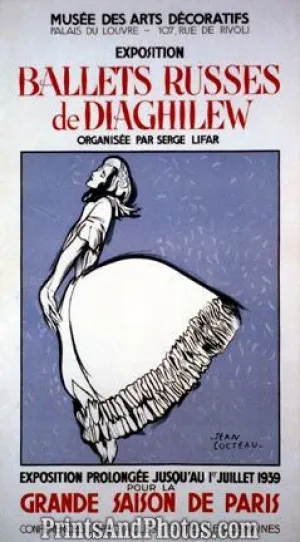 Ballet Russes de Diaghilew  Ad  5215