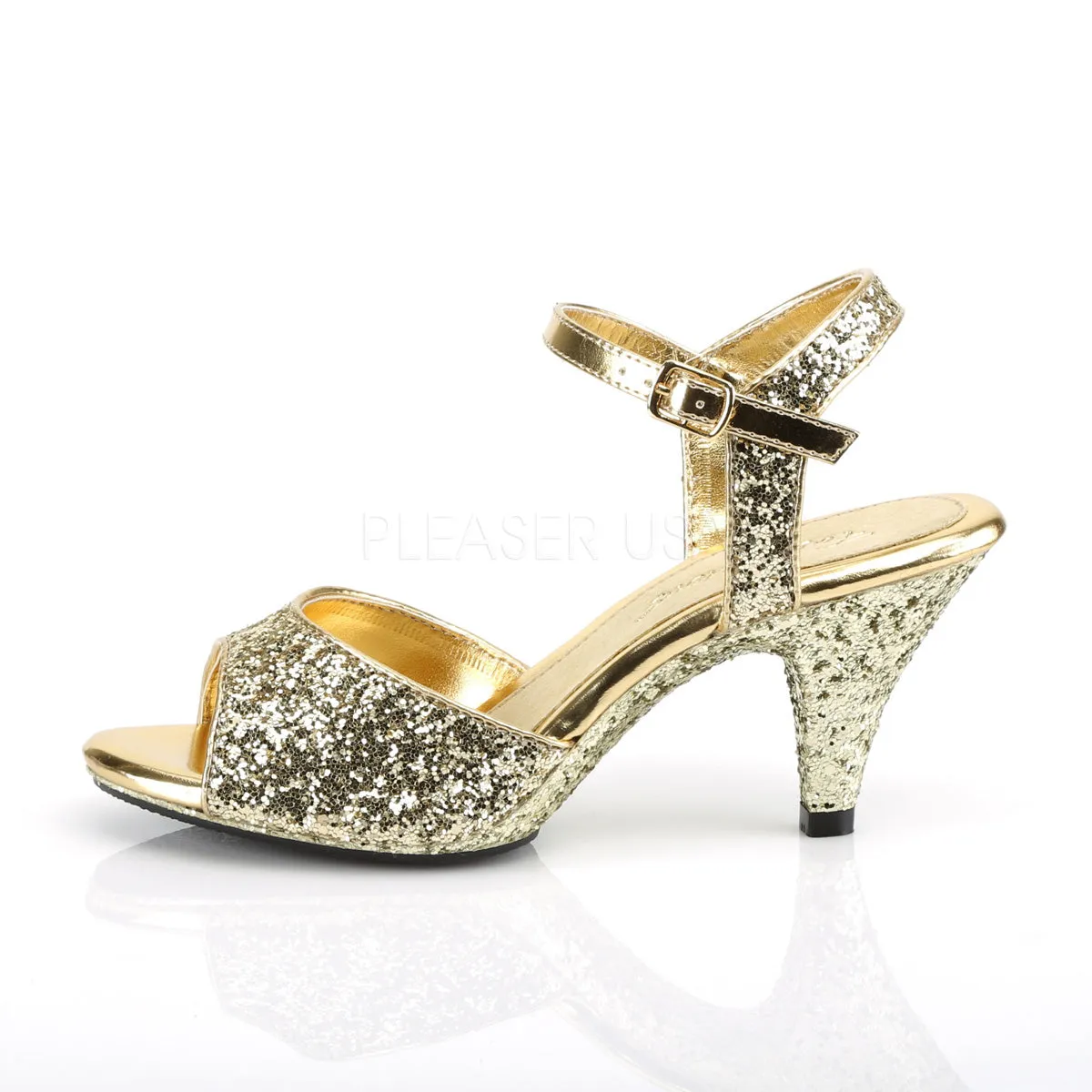 BELLE-309G  Gold Glitter/Gold Glitter