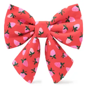 Berry Sweet Lady Dog Bow