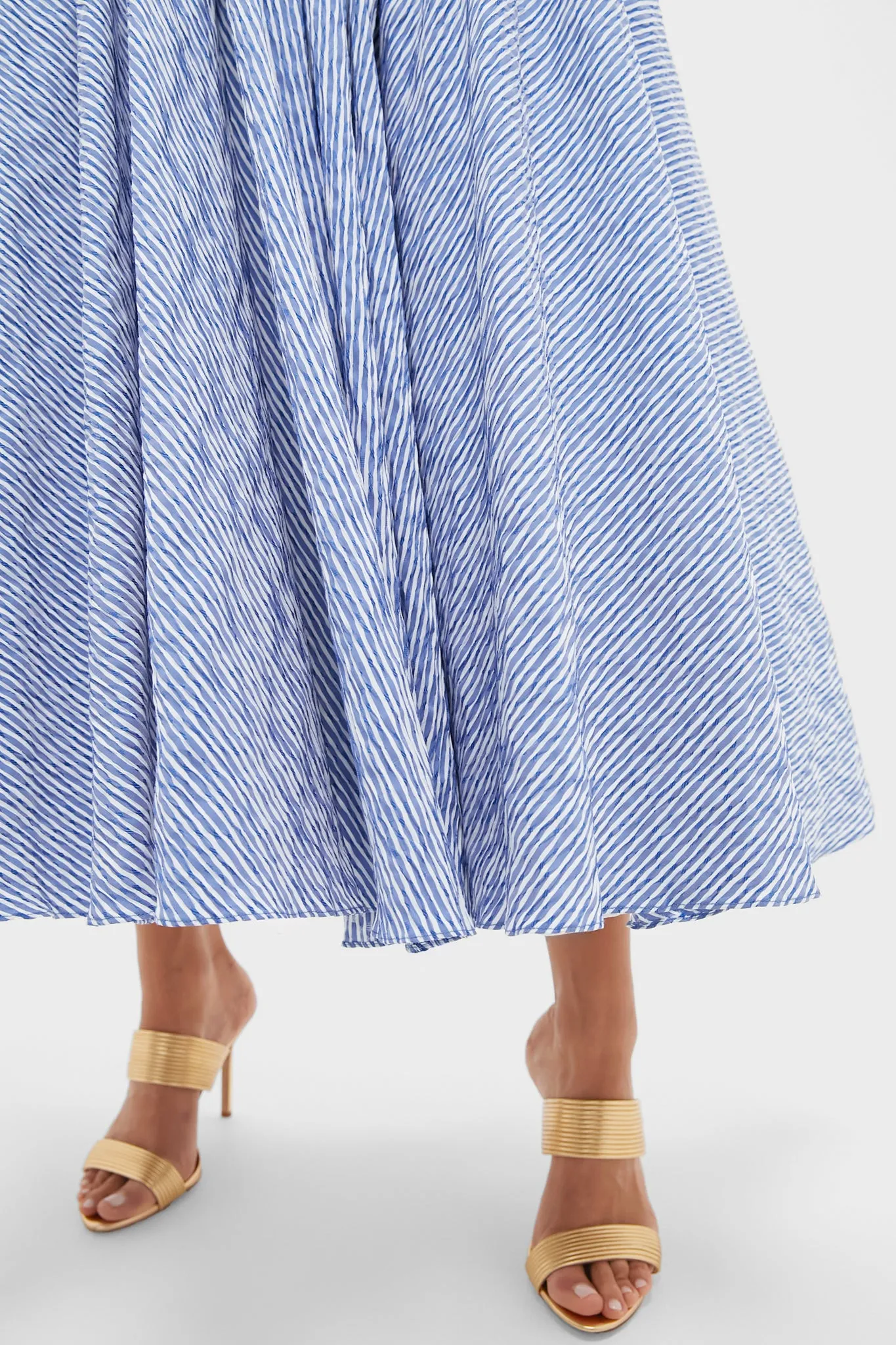 Blue Stripe Summers Dress