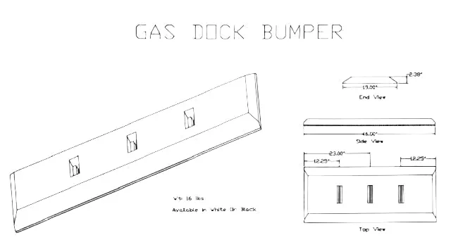 Bumper-Perimeter Gas Pad (Box of 5)
