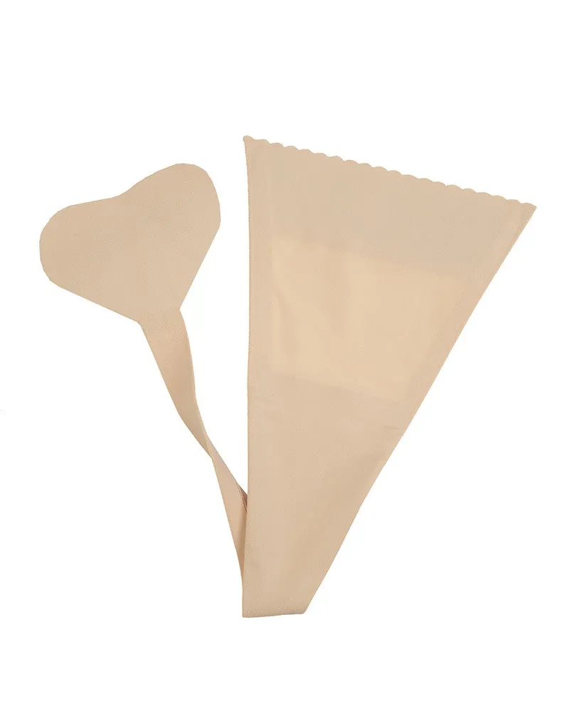 Bye Bra - Minimale, Naadloze & Onzichtbare Plak String - Nude