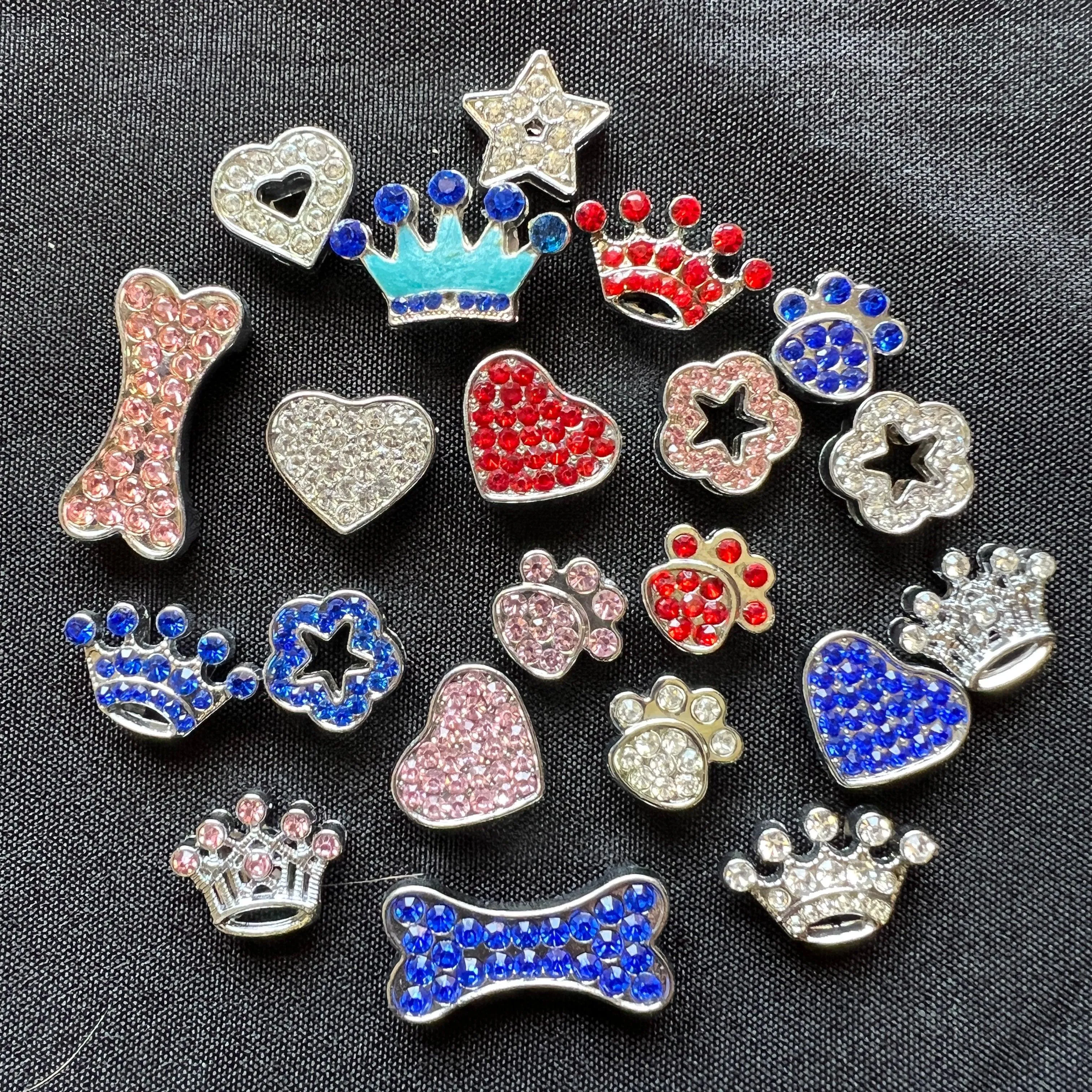 Charms and Bling for Personalized Pet Dog Collars