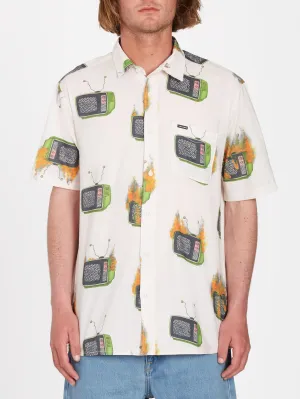 Chemise Justin Hager Woven - WHITECAP GREY