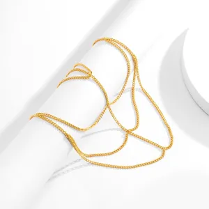 Chic Layered Metallic Upper Arm Chain