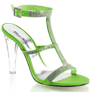 CLEARLY-418  Apple Green Satin