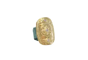 Coin Artifact Statement Ring