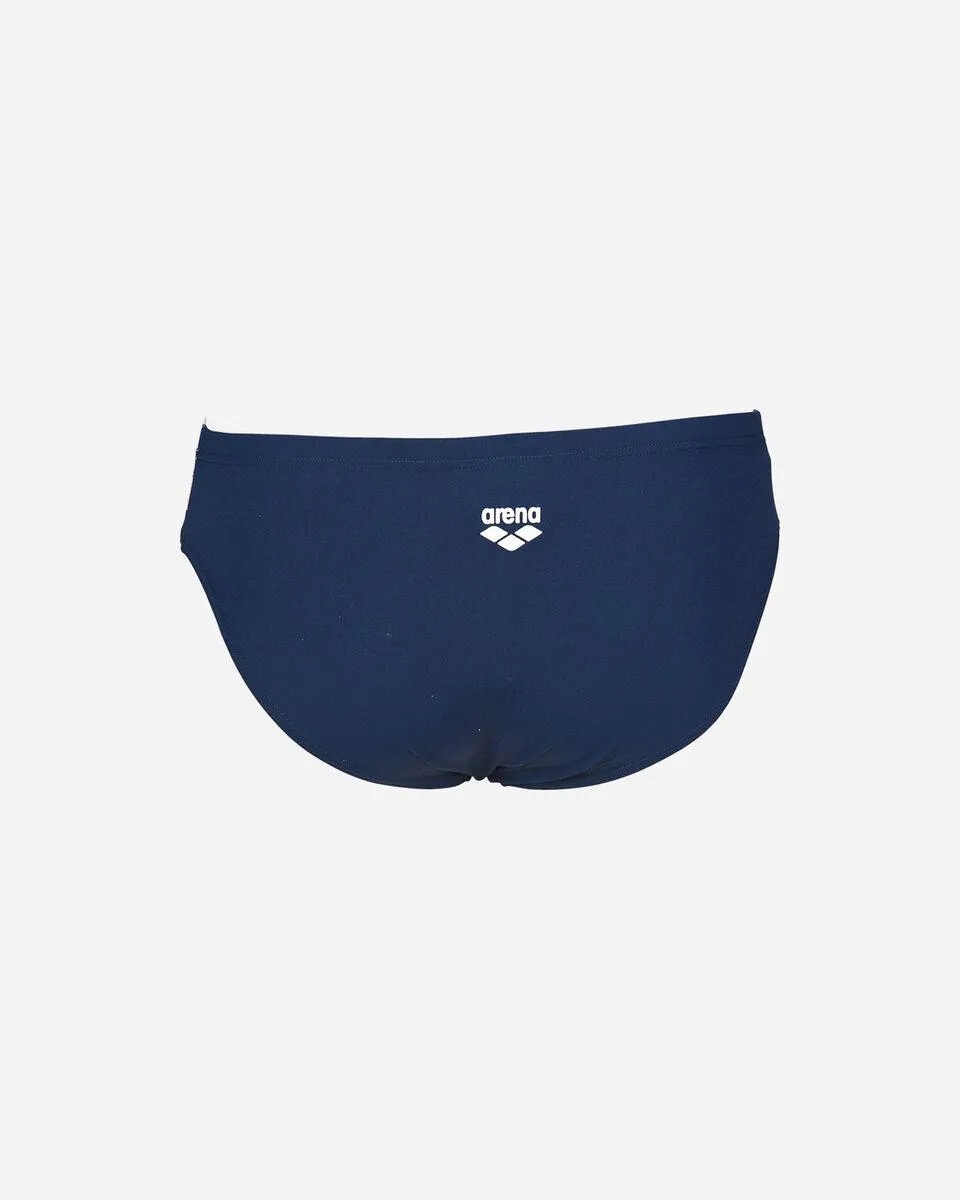 COSTUME ARENA UOMO SLIP NUOTO PISCINA BRIEF BLU AZZURRO BIANCO