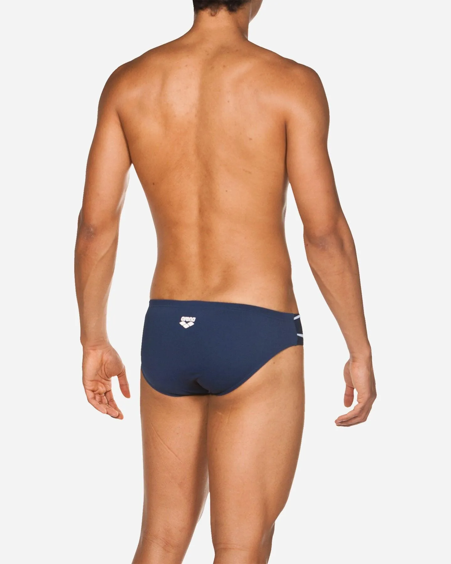 COSTUME ARENA UOMO SLIP NUOTO PISCINA BRIEF BLU AZZURRO BIANCO