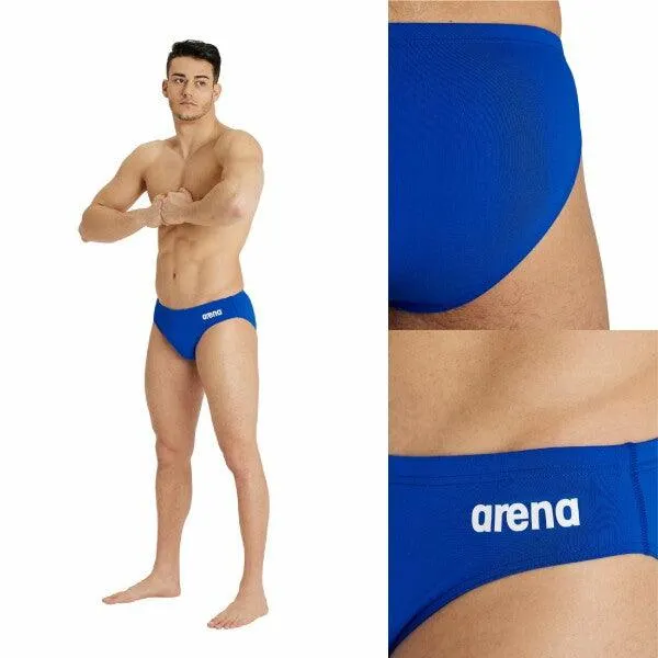 COSTUME ARENA UOMO SLIP NUOTO PISCINA SOLID BRIEF