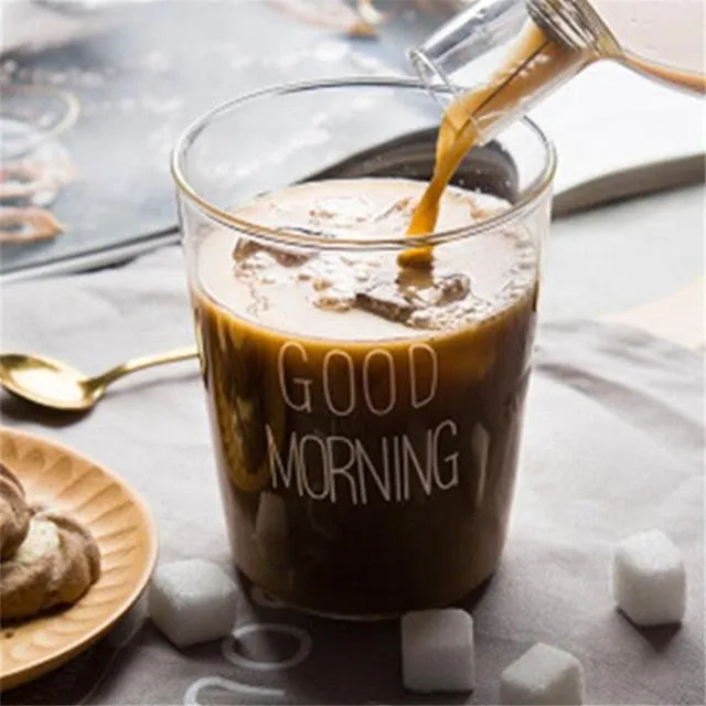 Creative Glass Coffee Mug