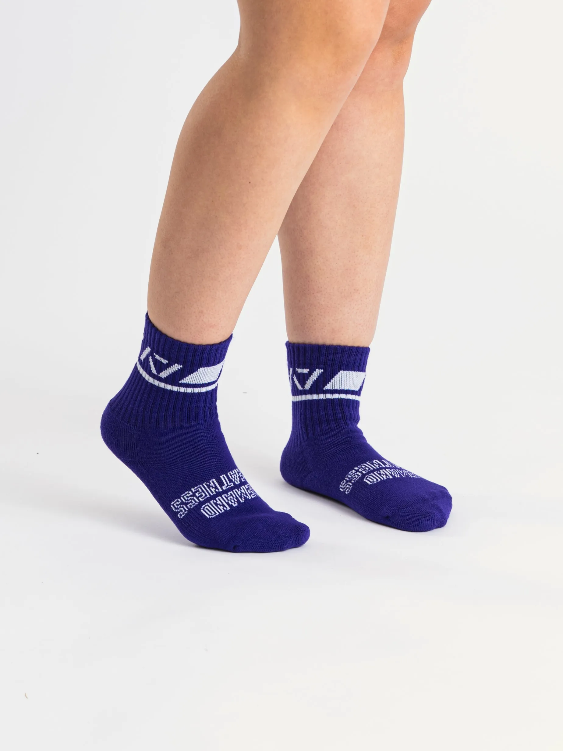 Crew Socks - Purple