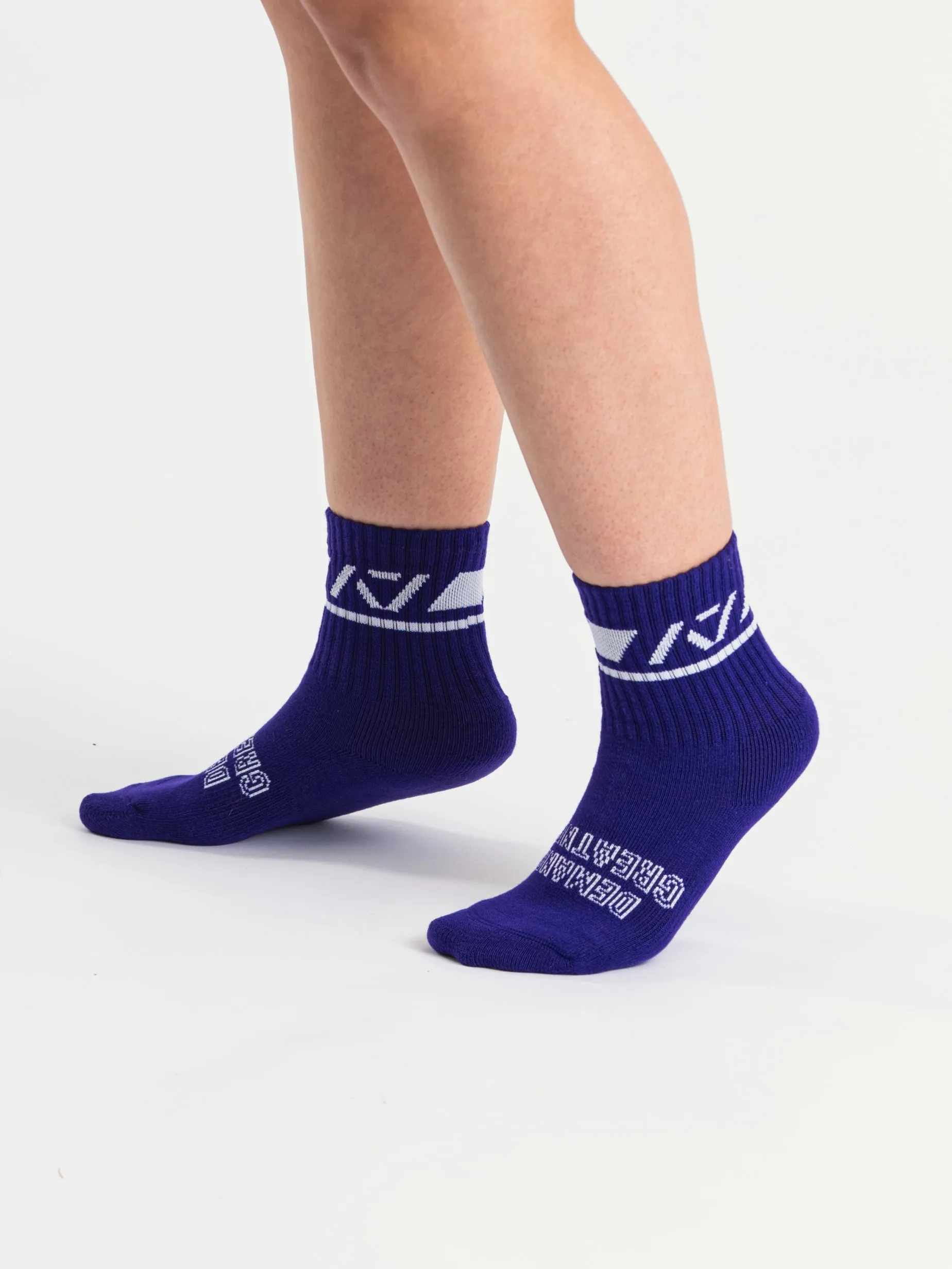 Crew Socks - Purple