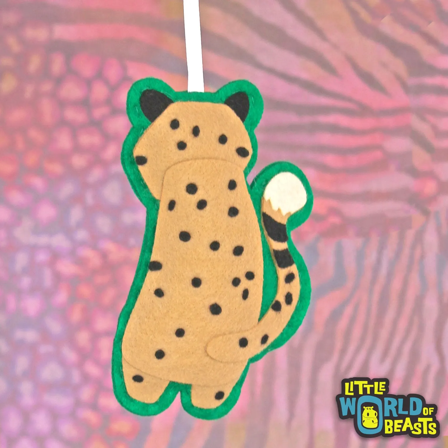 Darby the Cheetah Ornament