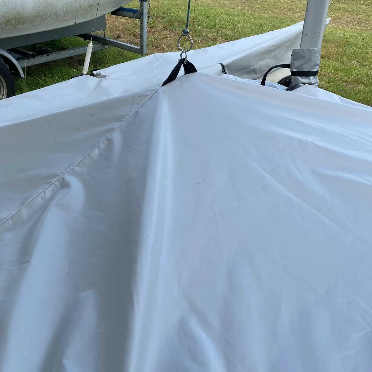 Dart 15 Boat Cover - PVC - Grey