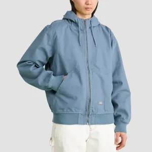 Dickies Duck Canvas Hooded Unlined Jacket Stormy Weather