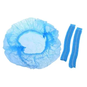 Disposable 100 Pieces Non-woven Hair Net Bouffant