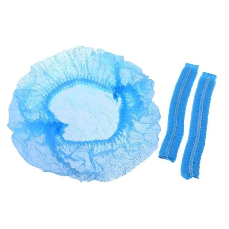 Disposable 100 Pieces Non-woven Hair Net Bouffant