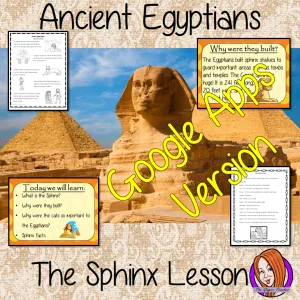 Distance Learning Ancient Egyptian the Sphinx History Lesson