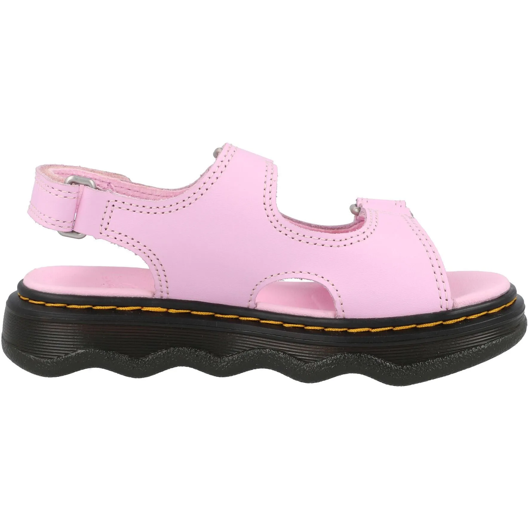 Dr Martens Virden J Pale Pink Leather Sandals