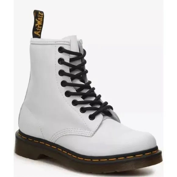 dr. martens zavala white combat boot
