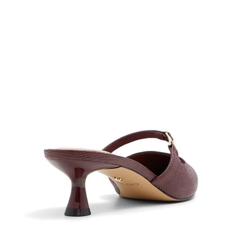 Esperance Heeled Shoes - Bordo