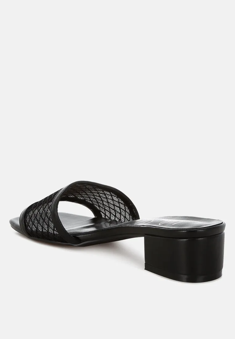 Faria Slip-On Low Block Heels