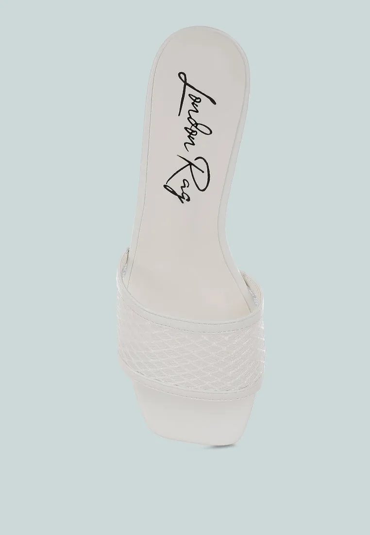 Faria Slip-On Low Block Heels