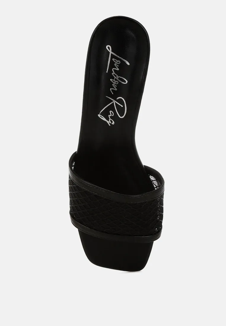 Faria Slip-On Low Block Heels