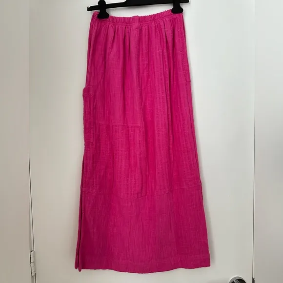 Free People In The Spotlight Skirt in Fuchsia