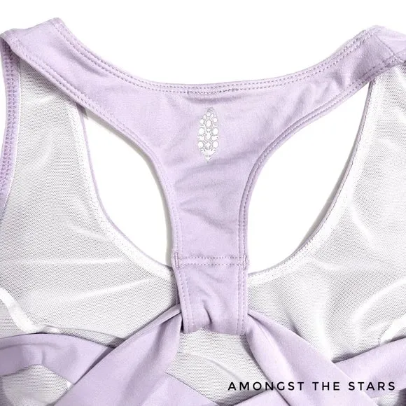 Free People Lightning Synergy Crop Sports Bra