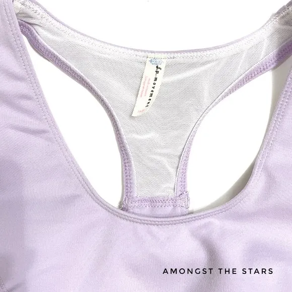 Free People Lightning Synergy Crop Sports Bra