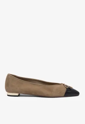 Gioia Suede Ballet Flats