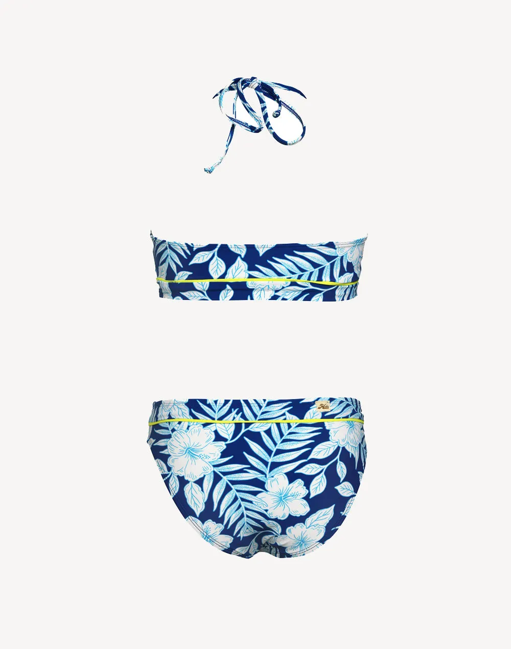 Girls Lei By The Beach Strappy Bikini Set