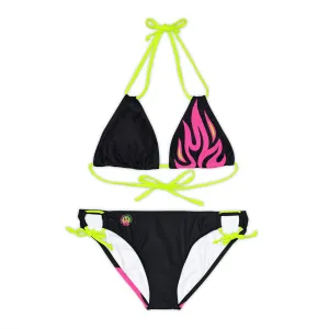 Happy Camper Strappy Bikini Set