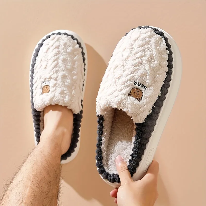 HugMe -  Fleece Bear Slippers
