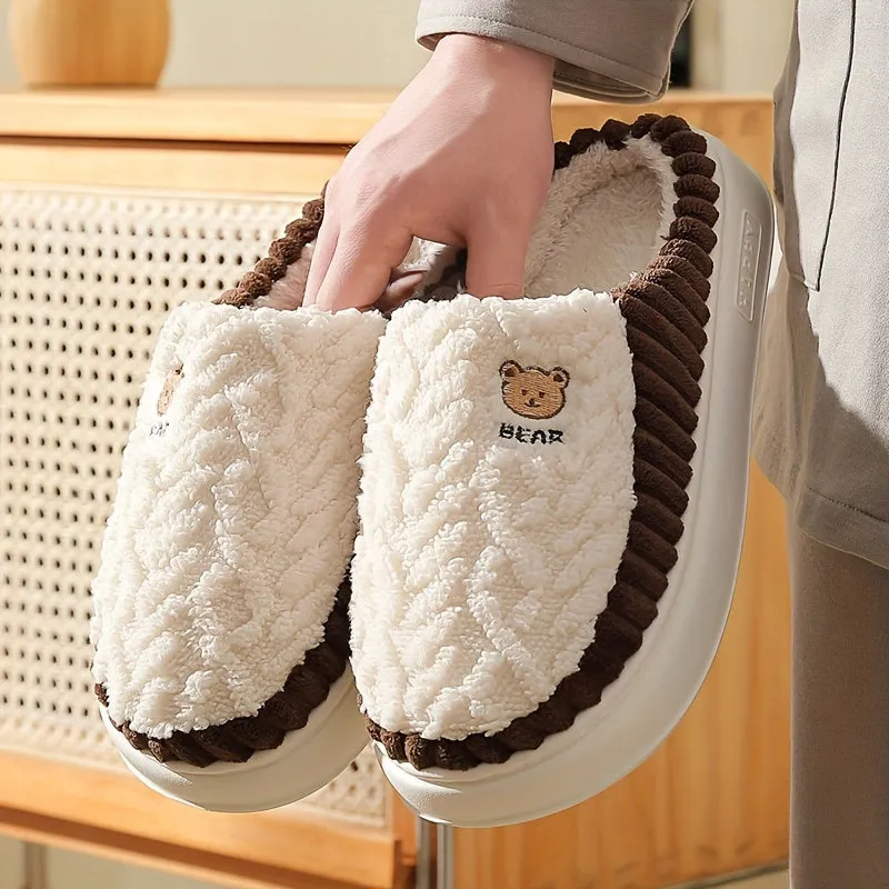 HugMe -  Fleece Bear Slippers