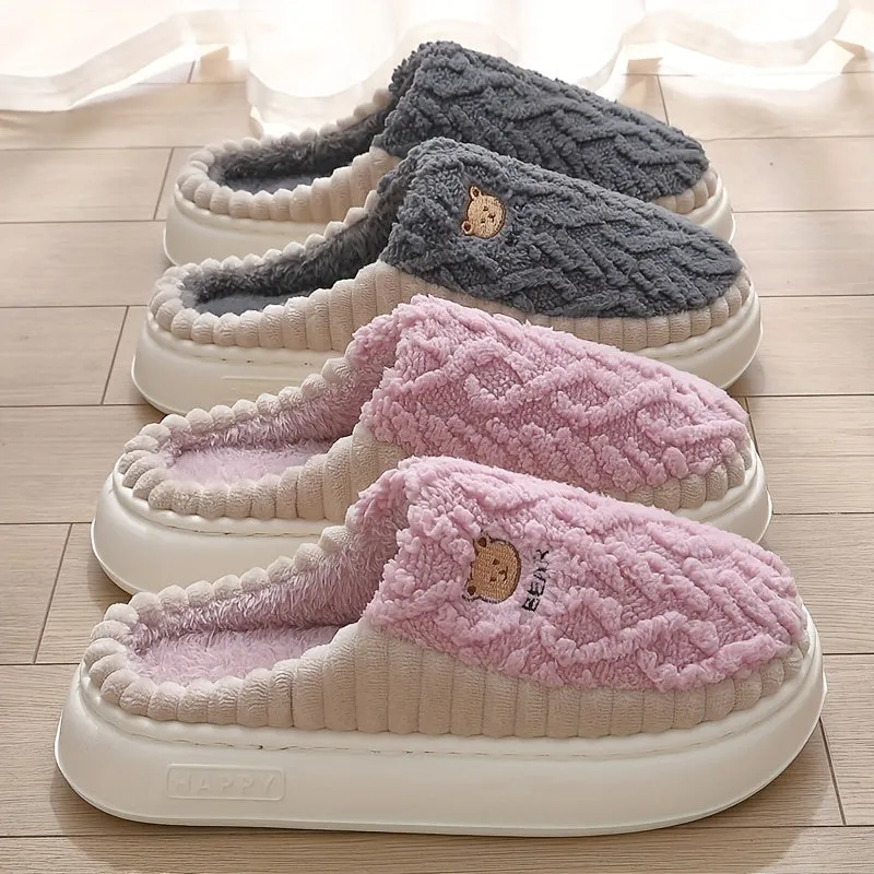 HugMe -  Fleece Bear Slippers