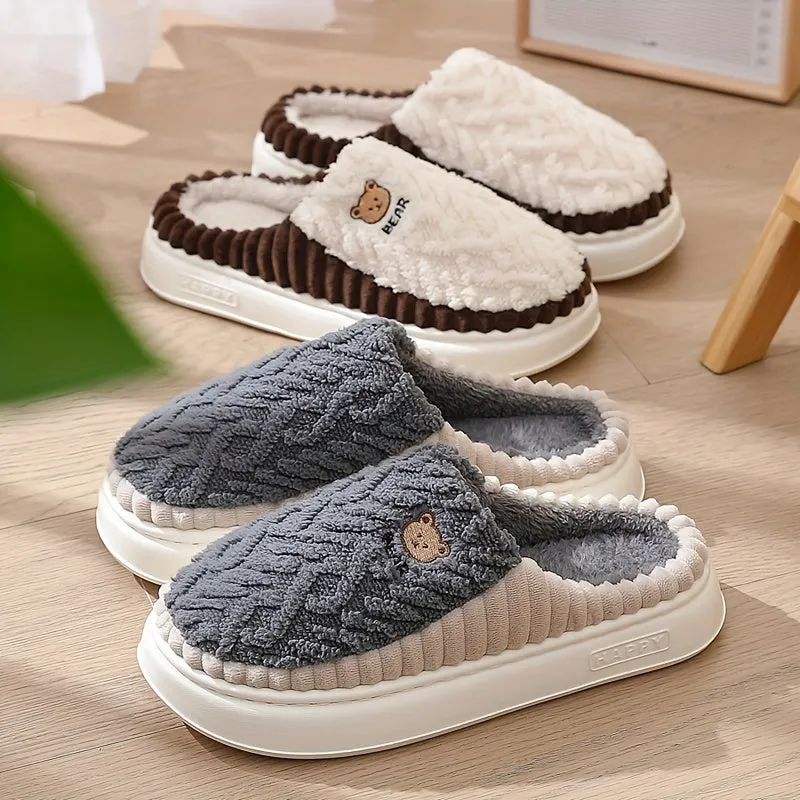 HugMe -  Fleece Bear Slippers