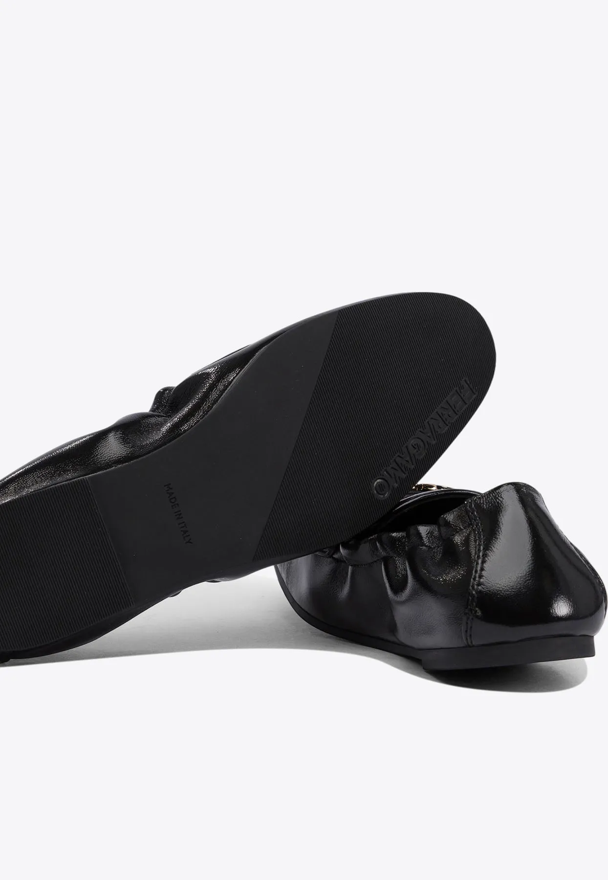 Jodie Elasticated Loafers in Leather