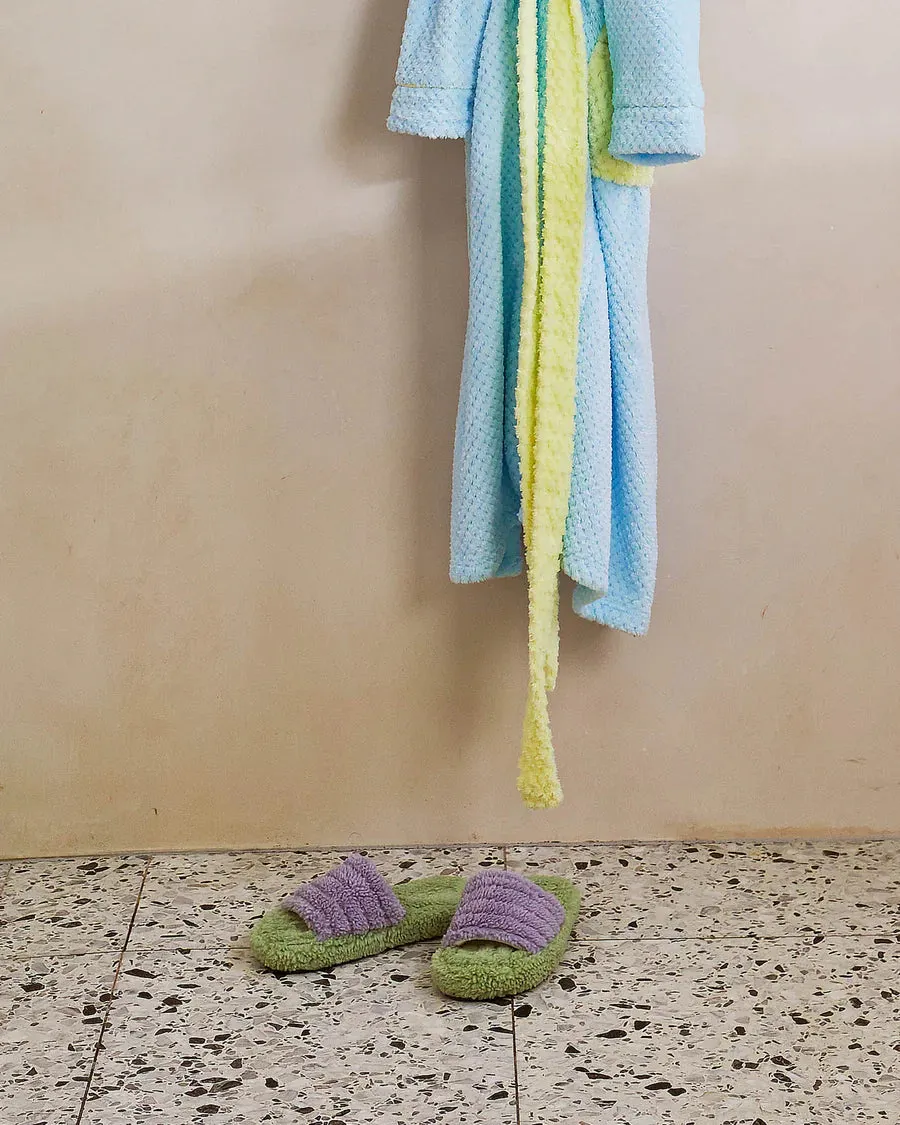 Kip & Co - Quilted Sherpa Adult Slipper (Mint Gelato)